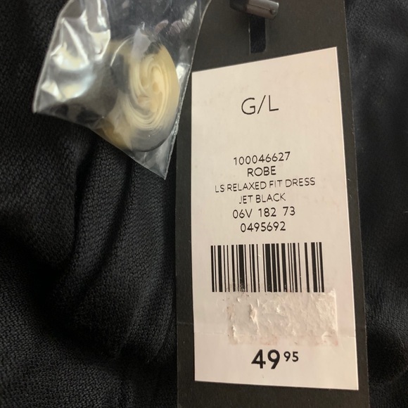 Dynamite 3/4 Sleeve Loose Shift Dress - Picture 4 of 6